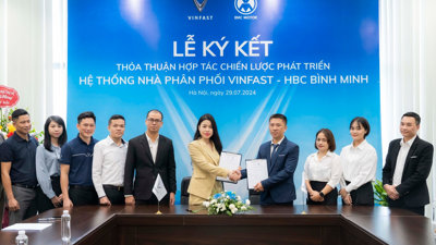 Ai đứng sau HBC Bình Minh, DN sắp mở hàng chục showroom VinFast?