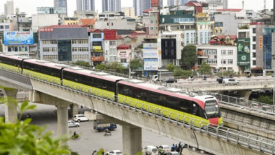 Tuyến metro Nhổn - ga Hà Nội bắt đầu thi công 4km ngầm