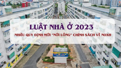 Luật Nhà ở 2023 có thêm những quy định nào 'gỡ khó' cho phát triển NOXH?