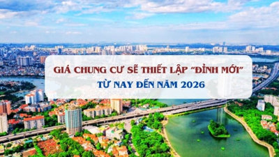 Chuyên gia dự báo giá chung cư sẽ thiết lập 'đỉnh mới' từ nay đến năm 2026