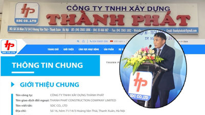 Hồ sơ 'Thành Phát SDC': Nhà thầu nghìn tỷ dưới tay ông Nguyễn Quốc Tuấn