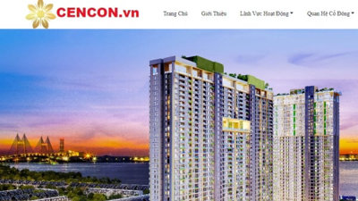 Công ty Cencon Việt Nam bị phạt do công bố thông tin sai lệch