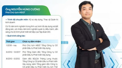 Ông Nguyễn Hùng Cường làm Chủ tịch DIC Corp