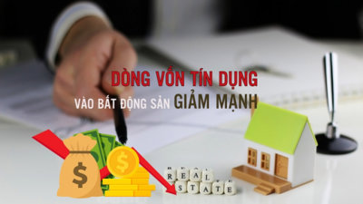 Dòng vốn tín dụng chảy vào bất động sản vẫn chưa hồi phục