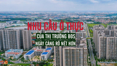 Nhu cầu ở thực của thị trường bất động sản ngày càng rõ ràng hơn