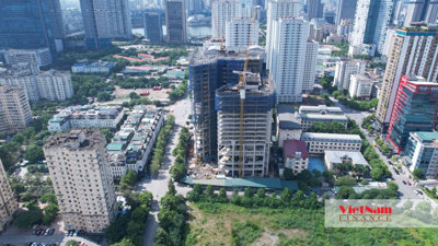 Toàn cảnh Ha Noi Hilton West thi công chậm chạp trên đất vàng Hà Nội