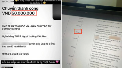 'Check VAR' sao kê của MTTQ: Khoe ủng hộ 100 triệu, thực chất chỉ 10 nghìn?