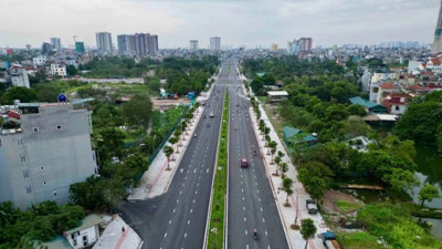 Quận Long Biên sắp khánh thành con đường nghìn tỷ 6 làn xe đúng dịp đặc biệt của Thủ Đô