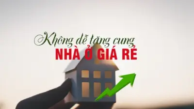 Không dễ tăng cung nhà ở giá rẻ