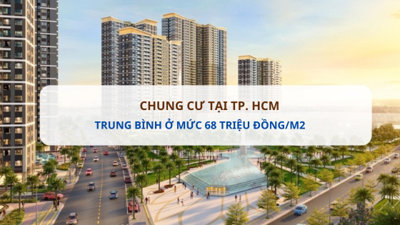 Giá chung cư mới tại TP. HCM 'hạ nhiệt', trung bình chỉ còn 68 triệu đồng/m2