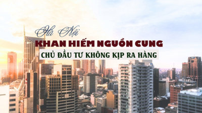 Hà Nội: Khan hiếm chung cư, chủ đầu tư không kịp ra hàng để bán