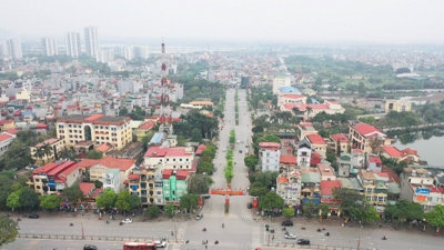 Huyện ngoại thành Hà Nội còn thiếu 1 tiêu chí lên quận sắp đấu giá 40 thửa đất, giá khởi điểm 3,8 triệu đồng/m2
