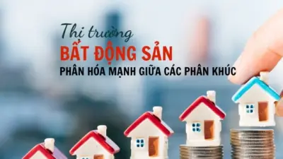 Nguồn cung bất động sản có sự phân hóa mạnh giữa các phân khúc