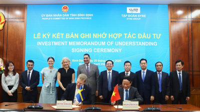 Bình Định đón dự án tái chế vải 1 tỷ USD từ 'đại gia' Thụy Điển Bình Định đón dự án tái chế vải 1 tỷ USD từ 'đại gia' Thụy Điển