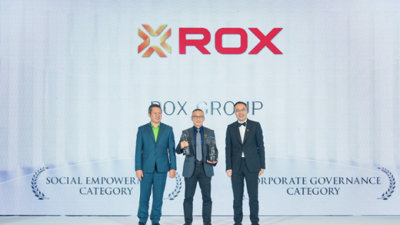 Sáng tạo trong quản trị và CSR, ROX Group được vinh danh tại AREA 2025 Sáng tạo trong quản trị và CSR, ROX Group được vinh danh tại AREA 2025