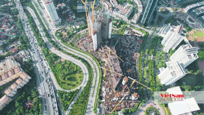 Thăm dự án Vietinbank Tower nơi cửa ngõ Thủ đô đang được rao bán