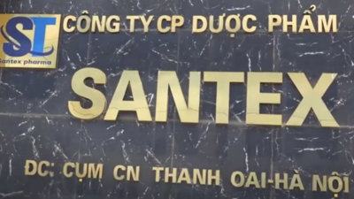 Khởi tố Giám đốc Dược phẩm Santex tội sản xuất, buôn bán hàng giả Khởi tố Giám đốc Dược phẩm Santex tội sản xuất, buôn bán hàng giả
