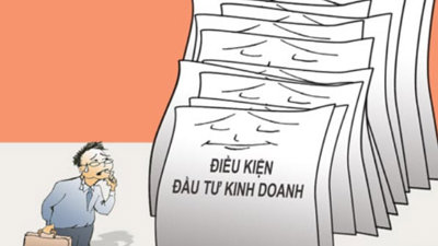 Sắp cắt giảm tối thiểu 30% điều kiện kinh doanh Sắp cắt giảm tối thiểu 30% điều kiện kinh doanh