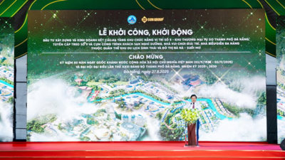 Đà Nẵng cùng Sun Group khởi động khu thương mại tự do đầu tiên tại chân núi Bà Nà