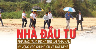 Nhà đầu tư phía Bắc “rục rịch” trở lại phía Nam, kỳ vọng vào chung cư và đất nền