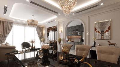 Thiết kế nội thất phong cách Luxury