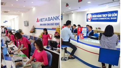 Chi phí dự phòng và lãi dự thu tại VietABank và Saigonbank tăng mạnh, nợ xấu vẫn 'mơ hồ'