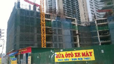 Dự án The Garden Hill chưa đủ giấy phép nhưng vẫn xây dựng