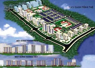 Chính thức xây dựng Khu đô thị mới Hoàng Văn Thụ, Hoàng Mai 