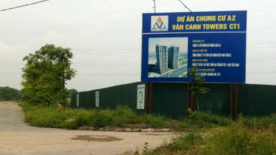 CT1 Vân Canh Tower tiếp tục chậm tiến độ vì thiếu vốn