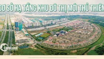 Infographic: Cơ sở hạ tầng khu đô thị mới Thủ Thiêm