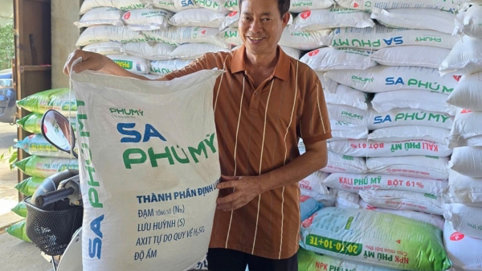 Phú Mỹ cung ứng gần nửa triệu tấn phân bón cho vụ Hè thu/mùa mưa