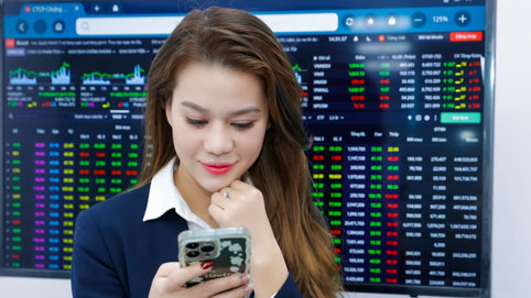 VN-Index tiệm cận ngưỡng 1.390, khối ngoại tất tay gom cổ phiếu Việt