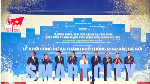 Chính thức khởi công dự án Thành phố thông minh Bắc Hà Nội