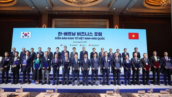 Việt Nam - Hàn Quốc ký kết hàng loạt thỏa thuận hợp tác trong lĩnh vực tài chính, ngân hàng, năng lượng