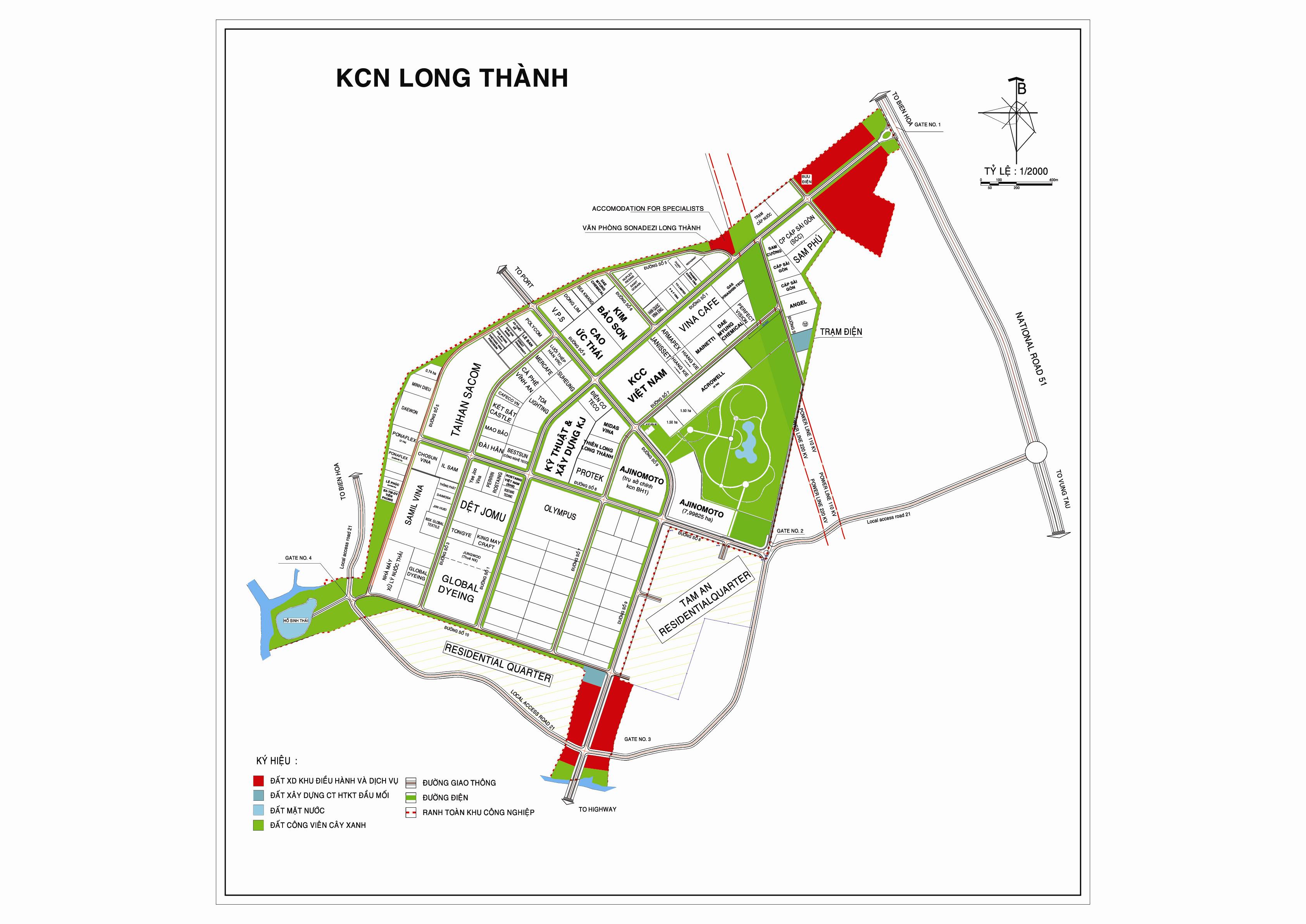 Đồng Nai điều chỉnh quy hoạch KCN của Sonadezi Long Thành