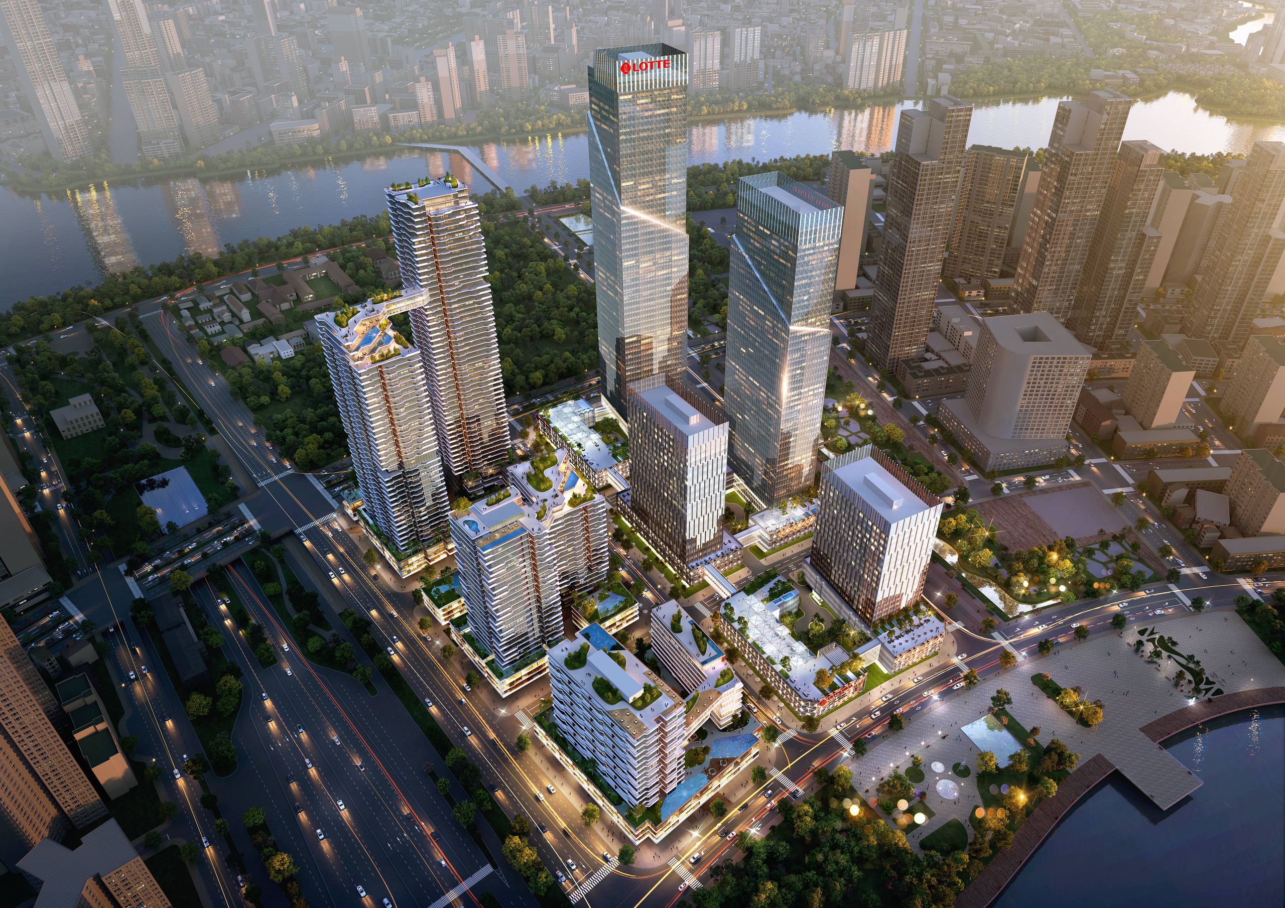 Tập đoàn Lotte tổ chức động thổ dự án Thủ Thiêm Eco Smart City trước, chờ … Thành phố giao đất sau