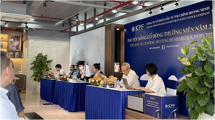 9 tháng năm 2022, Đầu tư Tài chính Hoàng Minh (KPF) không ghi nhận doanh thu, liên tục đầu tư vào các dự án bất động sản