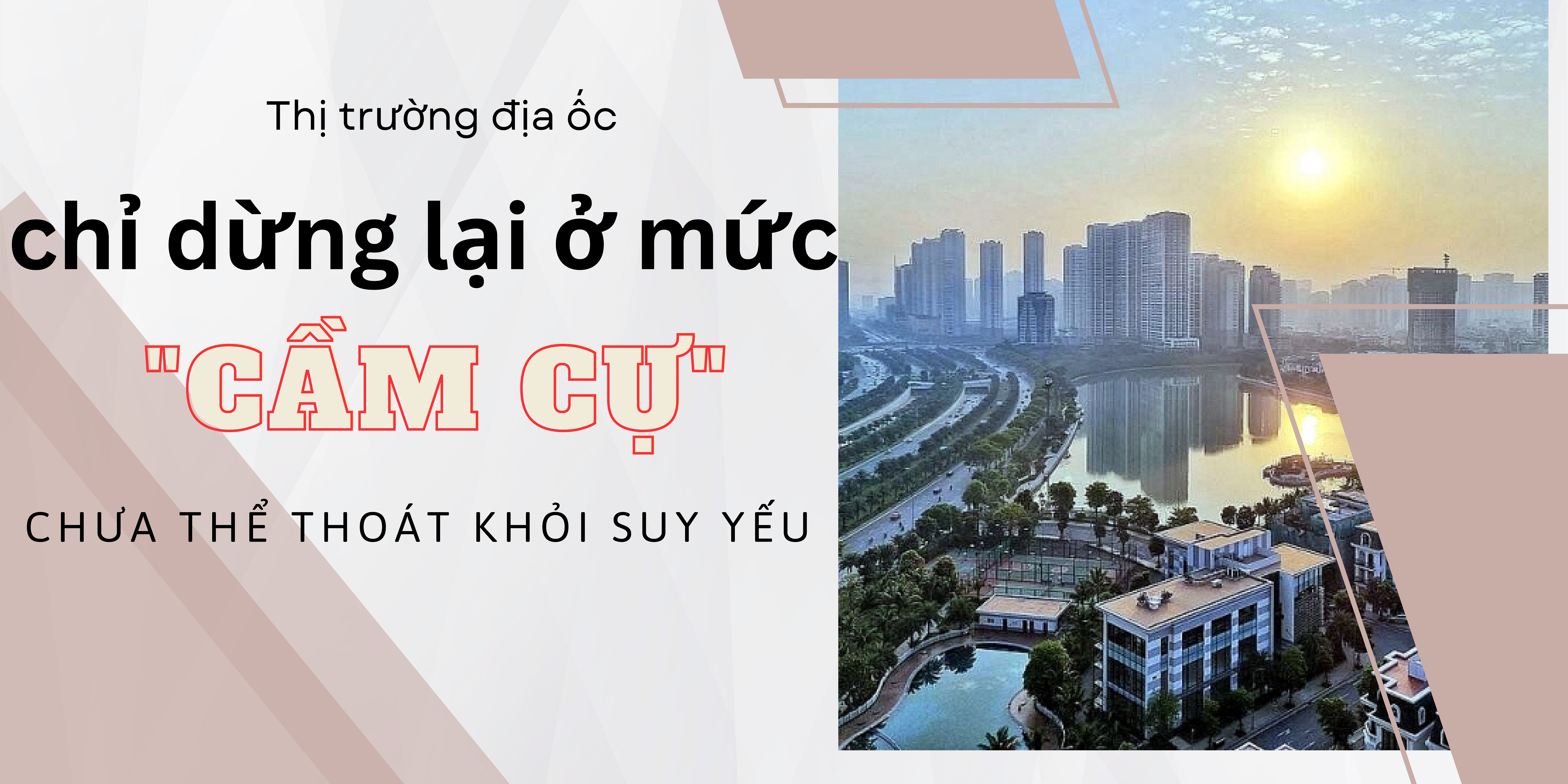 Thị trường địa ốc chỉ dừng lại ở mức “cầm cự” chưa thể thoát khỏi suy yếu - Ảnh 1