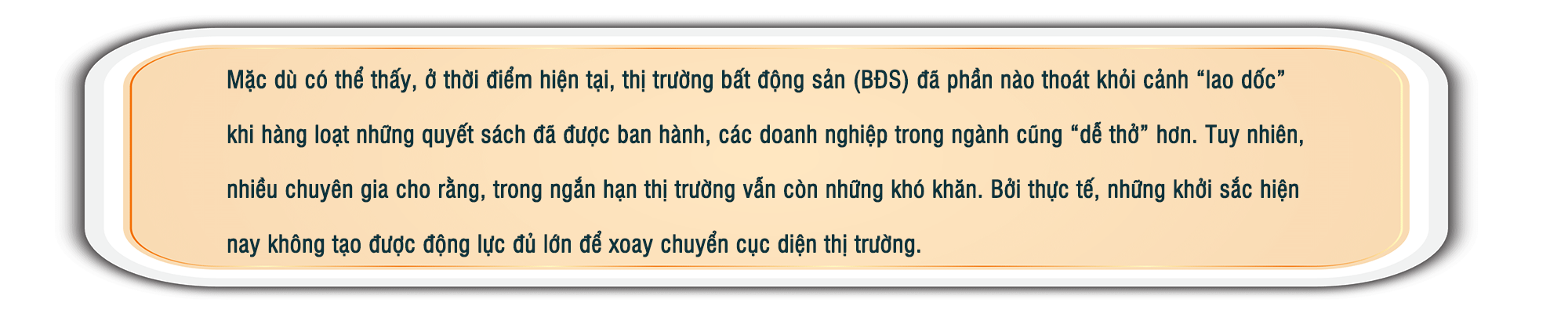 [Longform] Thị trường BĐS đã “tạo đáy”, đâu là giải pháp căn cơ để “vực dậy” thị trường? - Ảnh 2