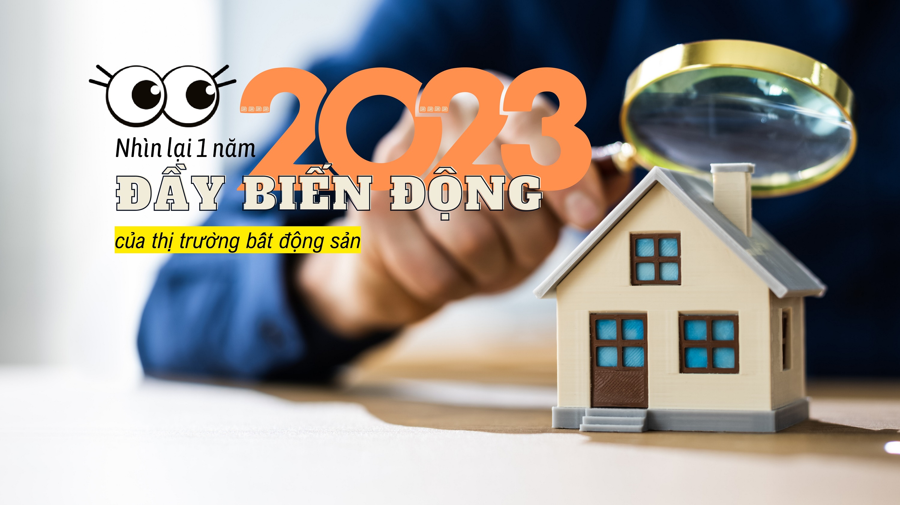 Nhìn lại một năm đầy biến động của thị trường bất động sản năm 2023 - Ảnh 1