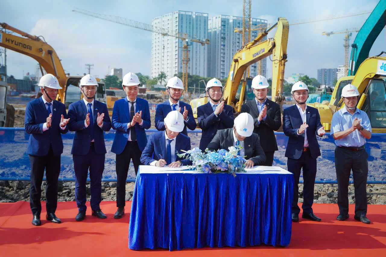 Dự án The Privé nghiệm thu hoàn thành phần móng giai đoạn 1 - Ảnh 2 Dự án The Privé nghiệm thu hoàn thành phần móng giai đoạn 1 - Ảnh 2