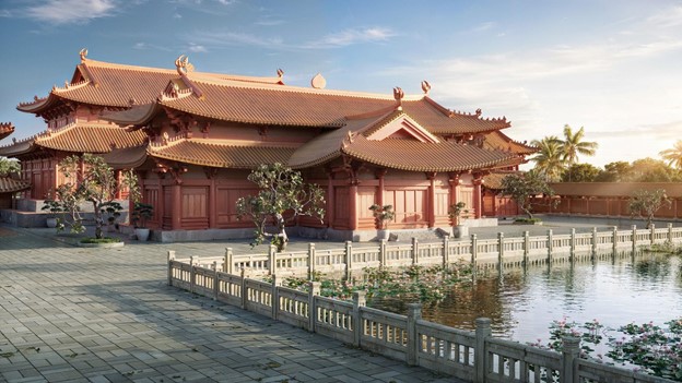 Lịch sử và nghệ thuật kiến trúc thời Lý - Trần (thế kỷ XI-XIV) được tái hiện Lịch sử và nghệ thuật kiến trúc thời Lý - Trần (thế kỷ XI-XIV) được tái hiện 