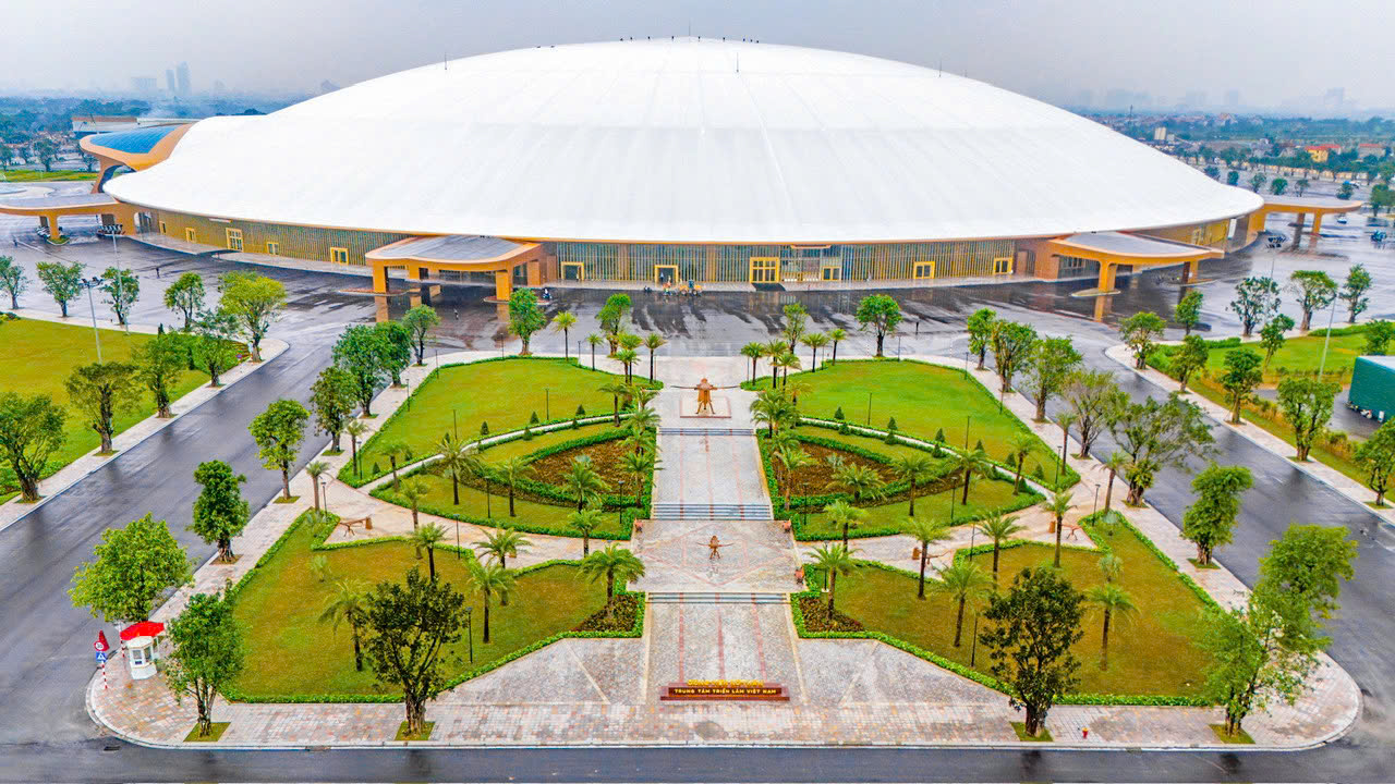 Nhà triển lãm Kim Quy và khu vực triển lãm ngoài trời được bàn giao chỉ sau gần 10 tháng thi công thần tốc Nhà triển lãm Kim Quy và khu vực triển lãm ngoài trời được bàn giao chỉ sau gần 10 tháng thi công thần tốc 