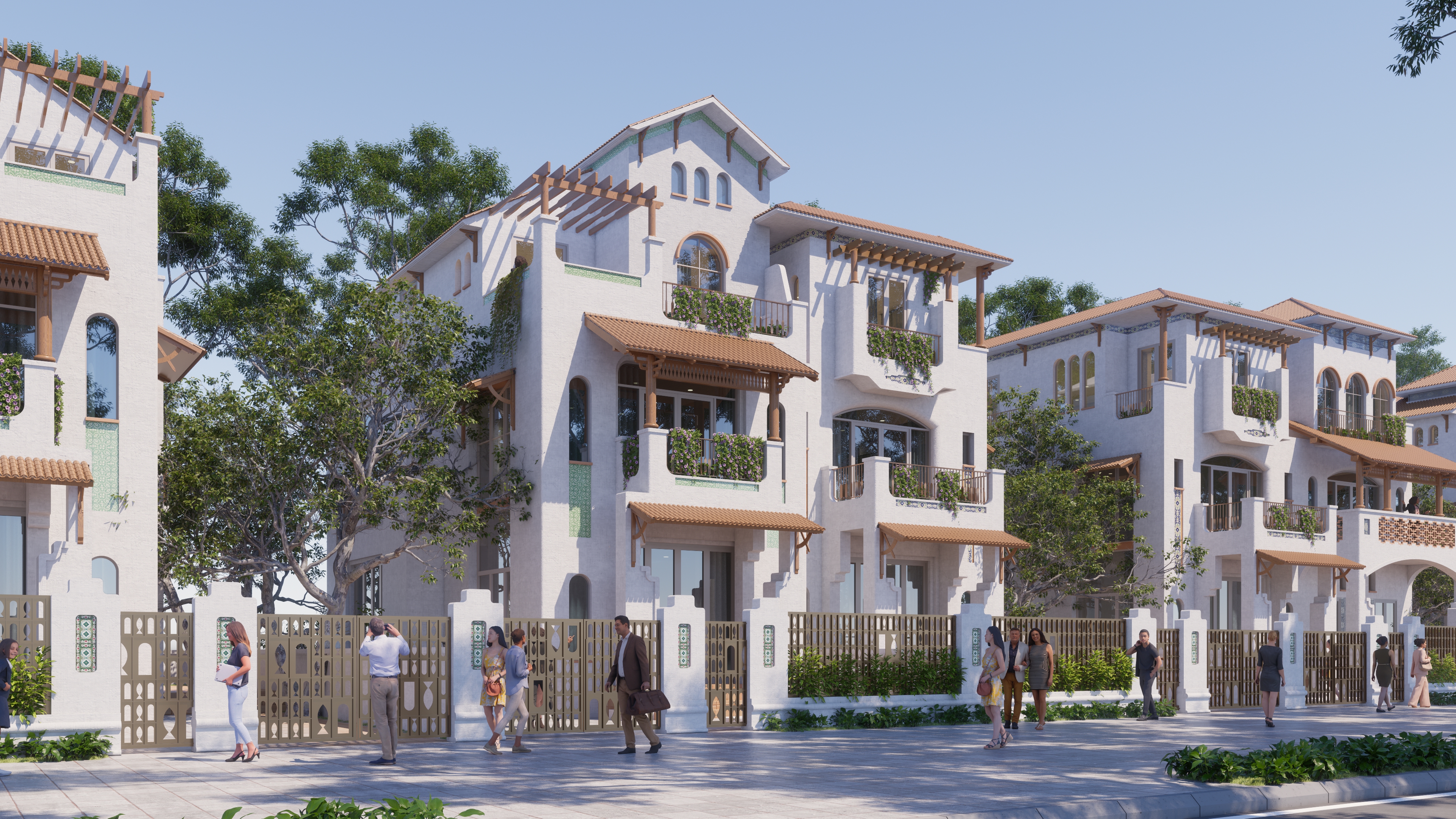 Các dòng townhouse, villa tại Casa đều có 3-4 tầng nổi, 1 tầng hầm đa năng Các dòng townhouse, villa tại Casa đều có 3-4 tầng nổi, 1 tầng hầm đa năng 