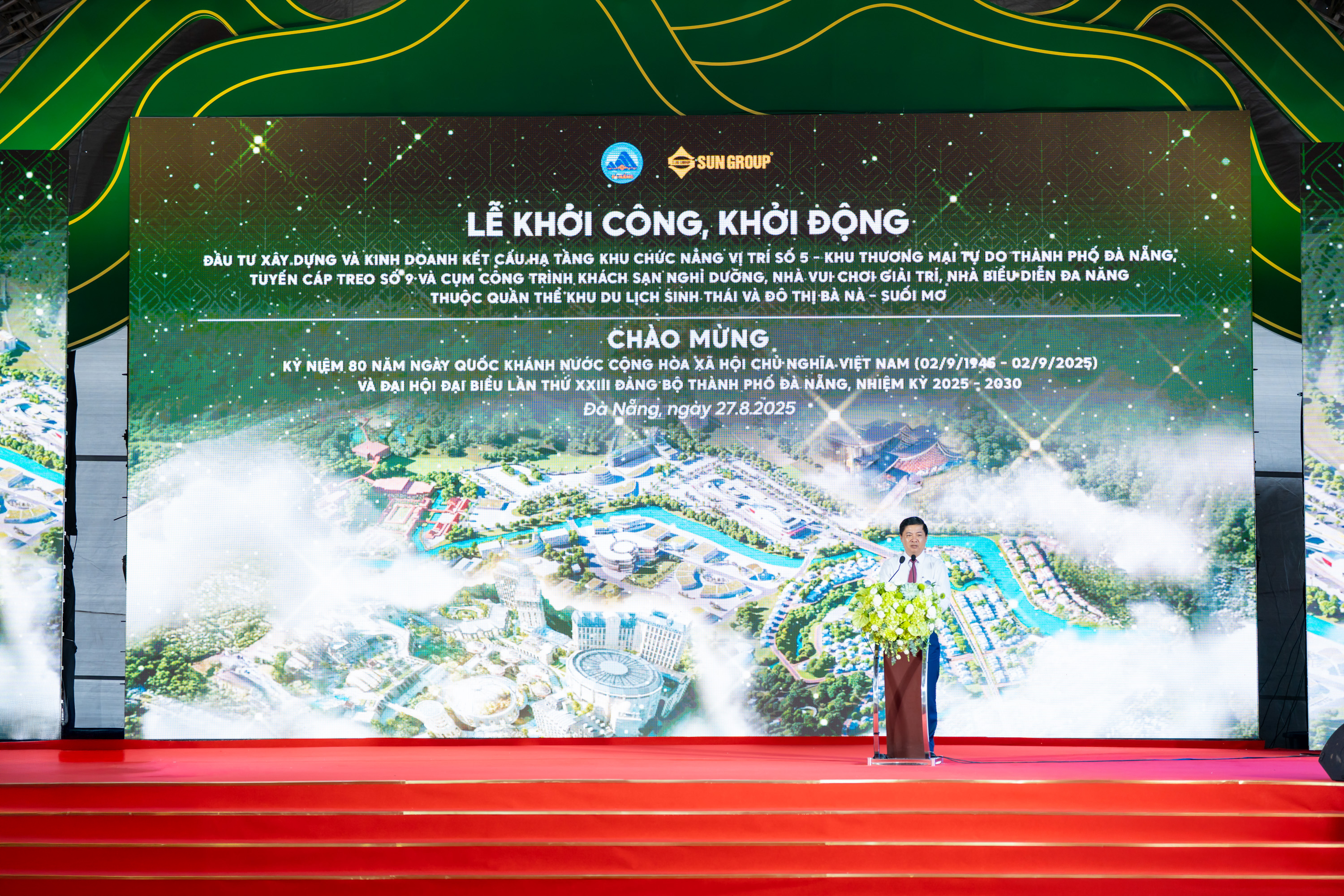 Đà Nẵng cùng Sun Group khởi động khu thương mại tự do đầu tiên tại chân núi Bà Nà - Ảnh 1 Đà Nẵng cùng Sun Group khởi động khu thương mại tự do đầu tiên tại chân núi Bà Nà - Ảnh 1