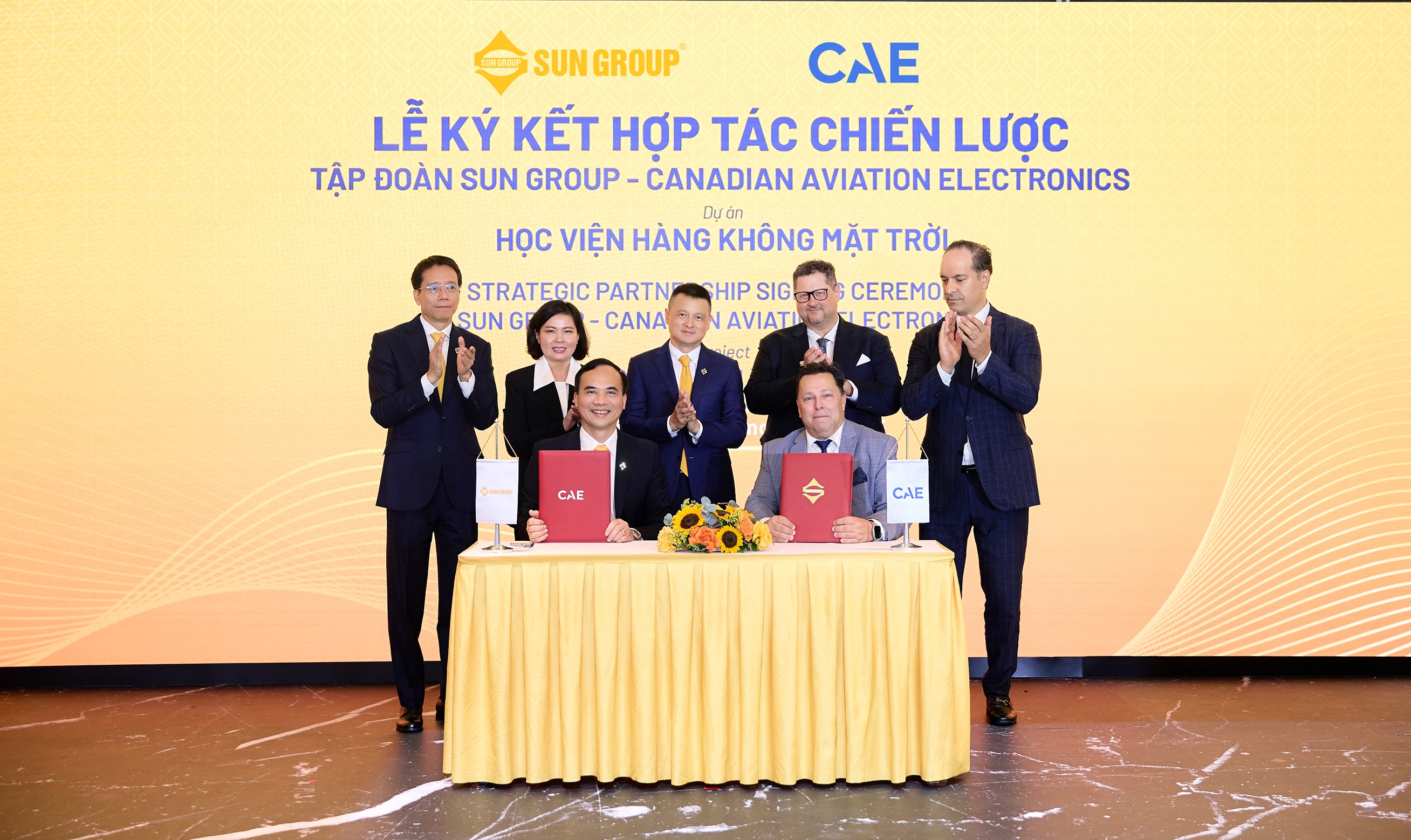 Sun Group chính thức ký hợp tác chiến lược với Canadian Aviation Electronics Ltd vào 25/8/2025 Sun Group chính thức ký hợp tác chiến lược với Canadian Aviation Electronics Ltd vào 25/8/2025 