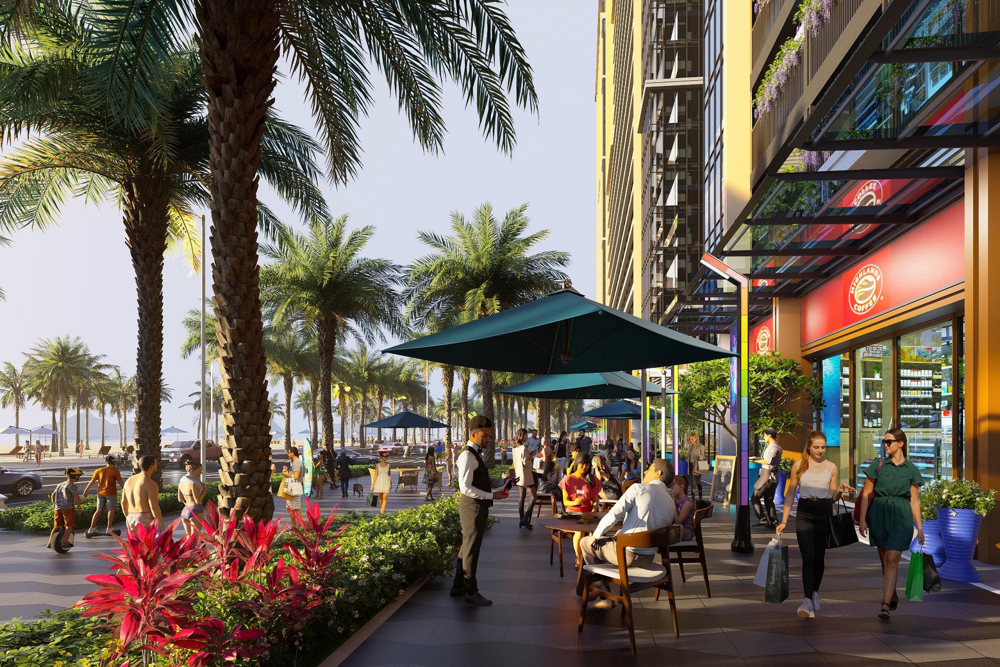 Tầng đế các tổ hợp căn hộ thuộc quần thể Sun Elite City – điểm kinh doanh lý tưởng cho các nhà đầu tư. Ảnh: Sun Property Tầng đế các tổ hợp căn hộ thuộc quần thể Sun Elite City – điểm kinh doanh lý tưởng cho các nhà đầu tư. Ảnh: Sun Property 