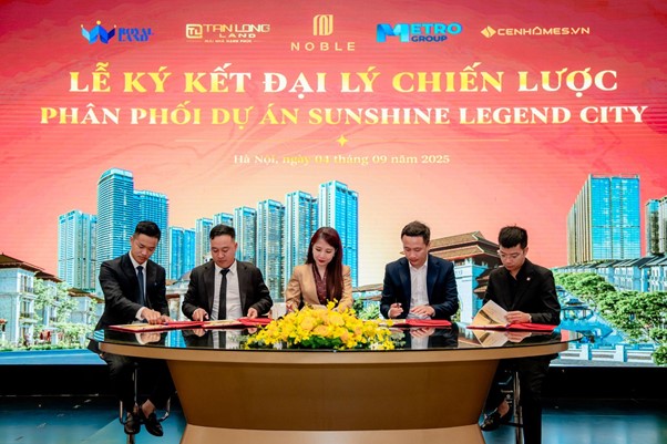 Sunshine Legend City “bắt tay” hàng loạt đại lý chiến lược, thổi bùng sức nóng BĐS Đông Hà Nội - Ảnh 1 Sunshine Legend City “bắt tay” hàng loạt đại lý chiến lược, thổi bùng sức nóng BĐS Đông Hà Nội - Ảnh 1