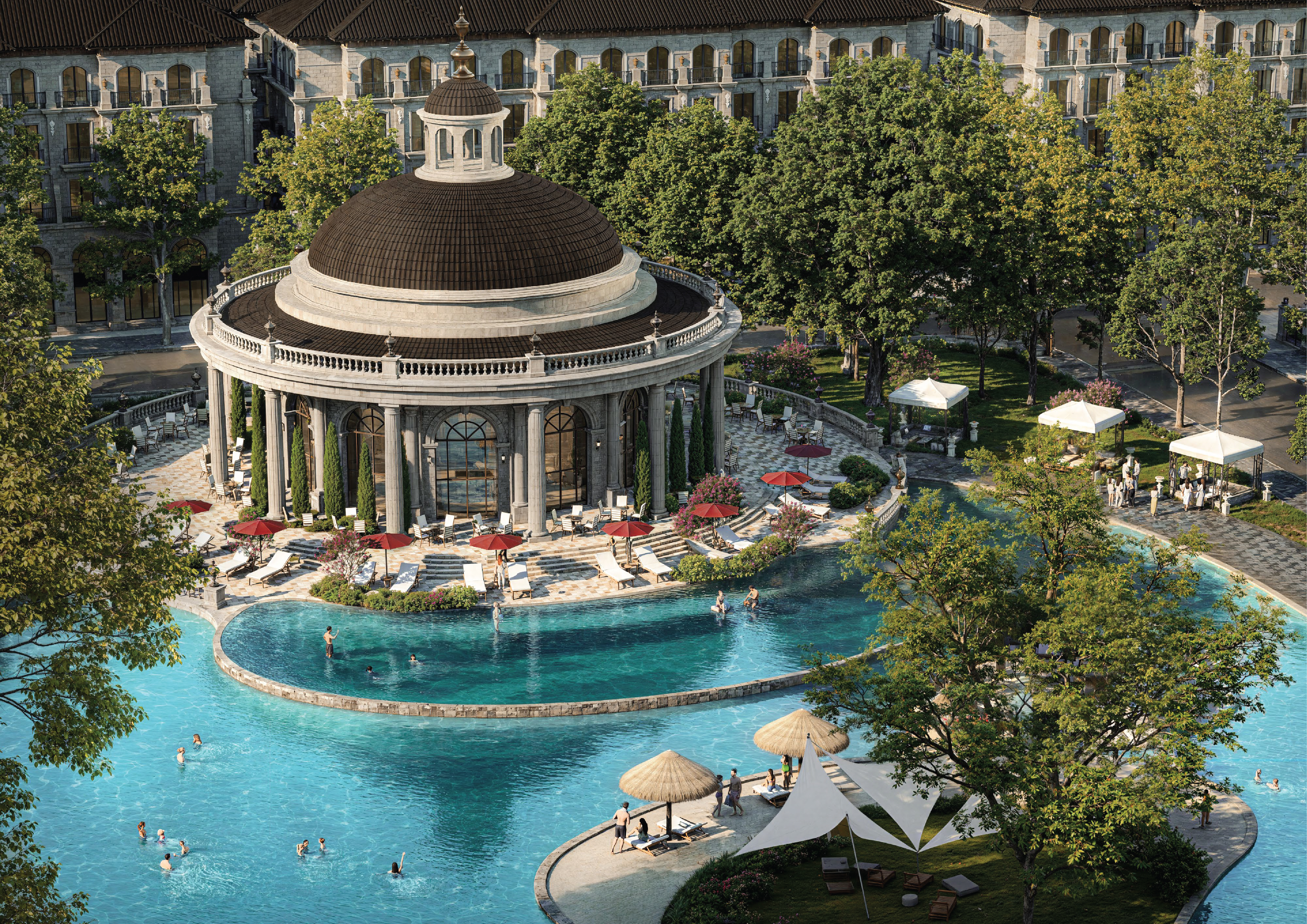 Tổ hợp Clubhouse sang trọng Tổ hợp Clubhouse sang trọng 