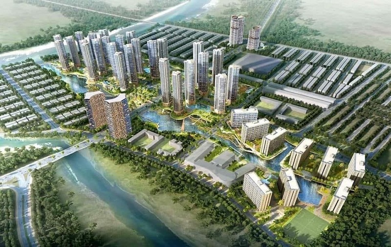 Phối cảnh dự án Khu đô thị Sài Gòn Bình An. Phối cảnh dự án Khu đô thị Sài Gòn Bình An. 
